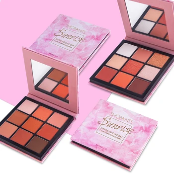 With Eyeshadow Palette 9 mirror Make up Color Matte Waterproof Long-lasting Smoky Shimmer Pigmented maquillage
With Eyeshadow Palette 9 mirror Make up Color Matte Waterproof Long-lasting Smoky Shimmer Pigmented maquillage