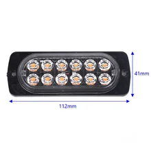 12 LED Bright lights Amber Bar Beacon Car Equipment Set Truck Warning 36W Bulb Lamp
12 LED Bright lights Amber Bar Beacon Car Equipment Set Truck Warning 36W Bulb Lamp