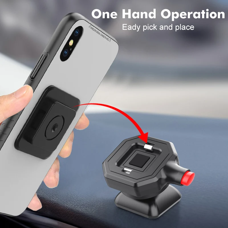 Universal Car Phone Holder Quick Lock Mobile Phone Stand Mount for iPhone Samsung Xiaomi Car Dashboard Smartphone GPS Bracket
Universal Car Phone Holder Quick Lock Mobile Phone Stand Mount for iPhone Samsung Xiaomi Car Dashboard Smartphone GPS Bracket