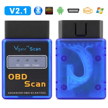 Car Diagnostic Scanner ELM327 Bluetooth V2.1 OBD2 for Android Support OBD-II Protocol Auto Diagnostic Tool
Car Diagnostic Scanner ELM327 Bluetooth V2.1 OBD2 for Android Support OBD-II Protocol Auto Diagnostic Tool
