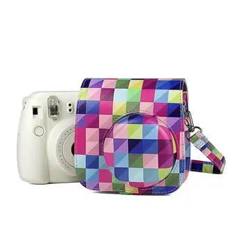 Color Grid Camera Protection Bag Case PU For Fuji Instax Mini 9 8 8+ Case Camera bag
Color Grid Camera Protection Bag Case PU For Fuji Instax Mini 9 8 8+ Case Camera bag