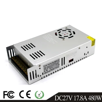 480W 27V 17.8A Switching Power Supply Driver Transformers AC110V 220V TO DC27V SMPS for Led Strip Modules Light CCTV 3D Printer
480W 27V 17.8A Switching Power Supply Driver Transformers AC110V 220V TO DC27V SMPS for Led Strip Modules Light CCTV 3D Printer