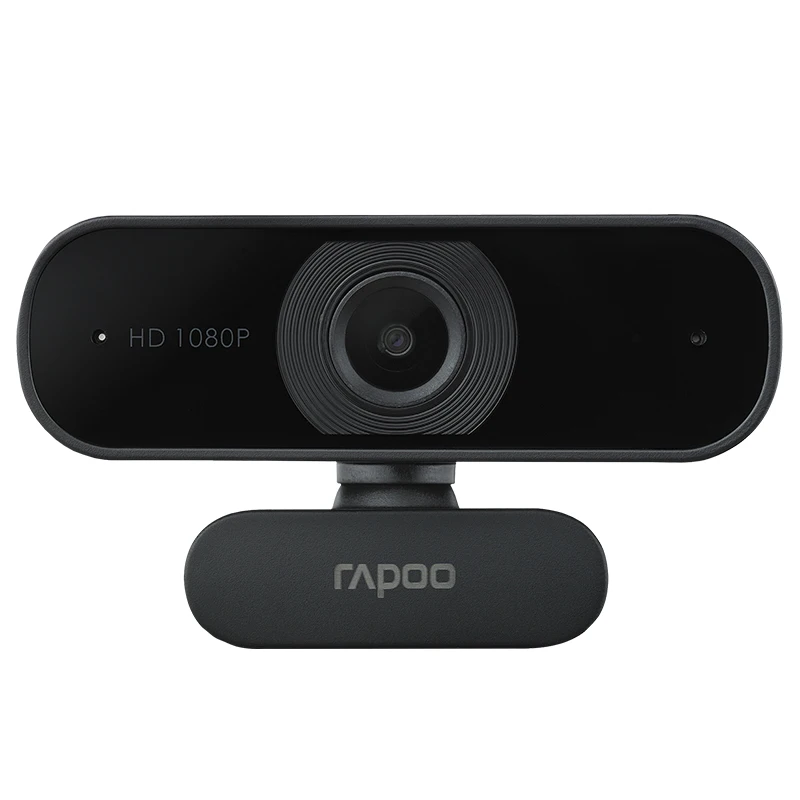 

NEW! Rapoo C260 1080P Full HD Autofocus Webcam With Noise Reduction Mic USB Web Camera Video Conference For Laptop Computer