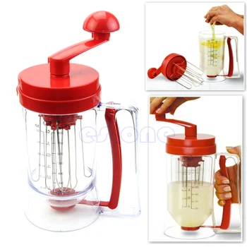 Manual Pancake Perfect Batter Dispenser Cupcakes Waffles Breakfast Mixer Mix Hot Blenders 
Manual Pancake Perfect Batter Dispenser Cupcakes Waffles Breakfast Mixer Mix Hot Blenders