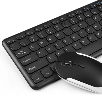 2.4G USB Wireless Keyboard Mouse Combo Ergonomic Keyboard Optical Gaming Mouse For Macbook Lenovo Dell Asus HP Laptop Computer
2.4G USB Wireless Keyboard Mouse Combo Ergonomic Keyboard Optical Gaming Mouse For Macbook Lenovo Dell Asus HP Laptop Computer