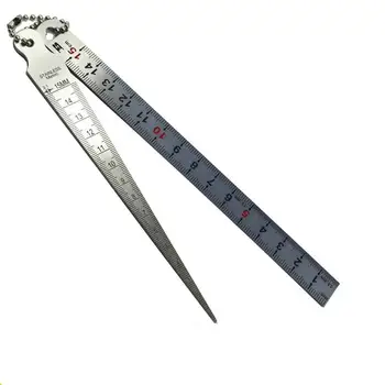Spacer Shim Steel Ruler Front Point Diameter Valve Gap Gauge Cone Tool High-Precision Measurement Triangular Set Plug Gauge T
Spacer Shim Steel Ruler Front Point Diameter Valve Gap Gauge Cone Tool High-Precision Measurement Triangular Set Plug Gauge T