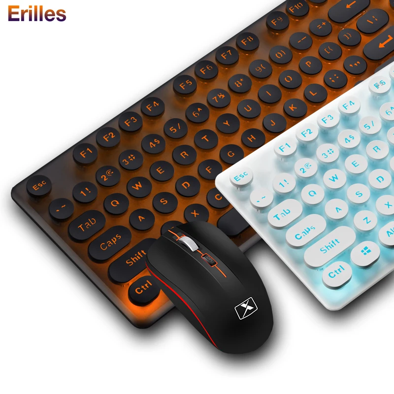 Silent Wireless Keyboard Mouse Set Rechargable 2.4G Keyboard with Backlit Gaming Ergonomic Mechanical Mouse and Keyboards
Silent Wireless Keyboard Mouse Set Rechargable 2.4G Keyboard with Backlit Gaming Ergonomic Mechanical Mouse and Keyboards
