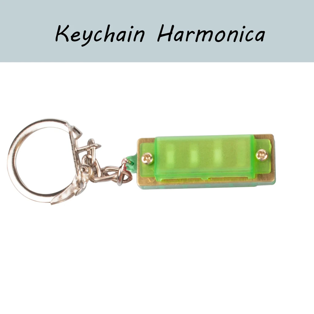 1PC Mini Harmonica Keychain 4 Hole 8 Tone Harmonica Kids Musical Instruments Gift
1PC Mini Harmonica Keychain 4 Hole 8 Tone Harmonica Kids Musical Instruments Gift