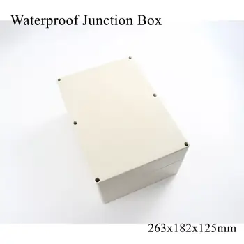 263x182x125mm Waterproof Plastic Enclosure Box Outdoor Cable Connection Junction Electrical Project Case ABS IP65 263*182*125mm
263x182x125mm Waterproof Plastic Enclosure Box Outdoor Cable Connection Junction Electrical Project Case ABS IP65 263*182*125mm