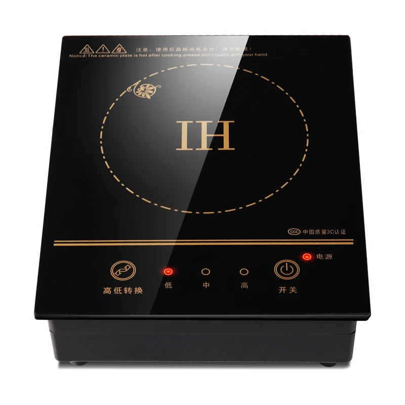 Mini Electric Magnetic Induction Cooker Wire control Embedded Hotpot Hob Burner Waterproof hot pot Tea Boiler Stove Cooktop | Бытовая
