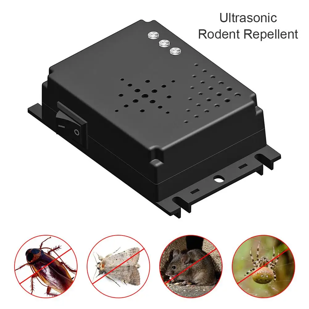 Mice Repellent Vehicle Rat Repeller Animal Pest Car Rat Control Electronic Rodent Repellent for Automobiles Tools
Mice Repellent Vehicle Rat Repeller Animal Pest Car Rat Control Electronic Rodent Repellent for Automobiles Tools