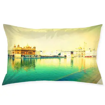 Golden Temple Fashionable pillowcase and rectangular decorative pillowcase 20 "x30"
Golden Temple Fashionable pillowcase and rectangular decorative pillowcase 20 "x30"