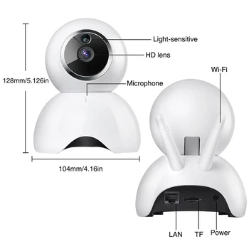 EWeLink IP Camera Smart IOT HD Camera Remotely Viewing By Mobile Phone Two-Way Audio LAN Network Home Monitor
EWeLink IP Camera Smart IOT HD Camera Remotely Viewing By Mobile Phone Two-Way Audio LAN Network Home Monitor