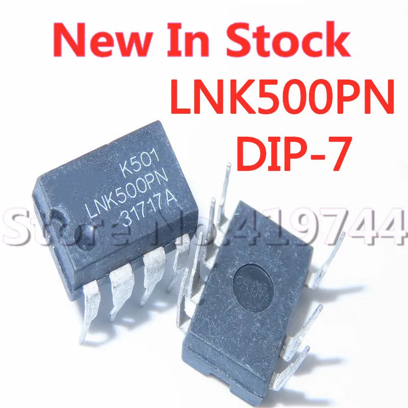 5PCS/LOT 100% Quality LNK500PN LNK500 LNK500P DIP-7 power management chip In Stock New Original
5PCS/LOT 100% Quality LNK500PN LNK500 LNK500P DIP-7 power management chip In Stock New Original