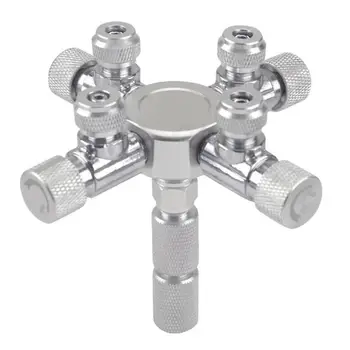 Aluminum Alloy Aquarium Multi Way CO2 Distributor Splitter Needle Valve Check Valve Bubble Counter for Solenoid Regulator
Aluminum Alloy Aquarium Multi Way CO2 Distributor Splitter Needle Valve Check Valve Bubble Counter for Solenoid Regulator