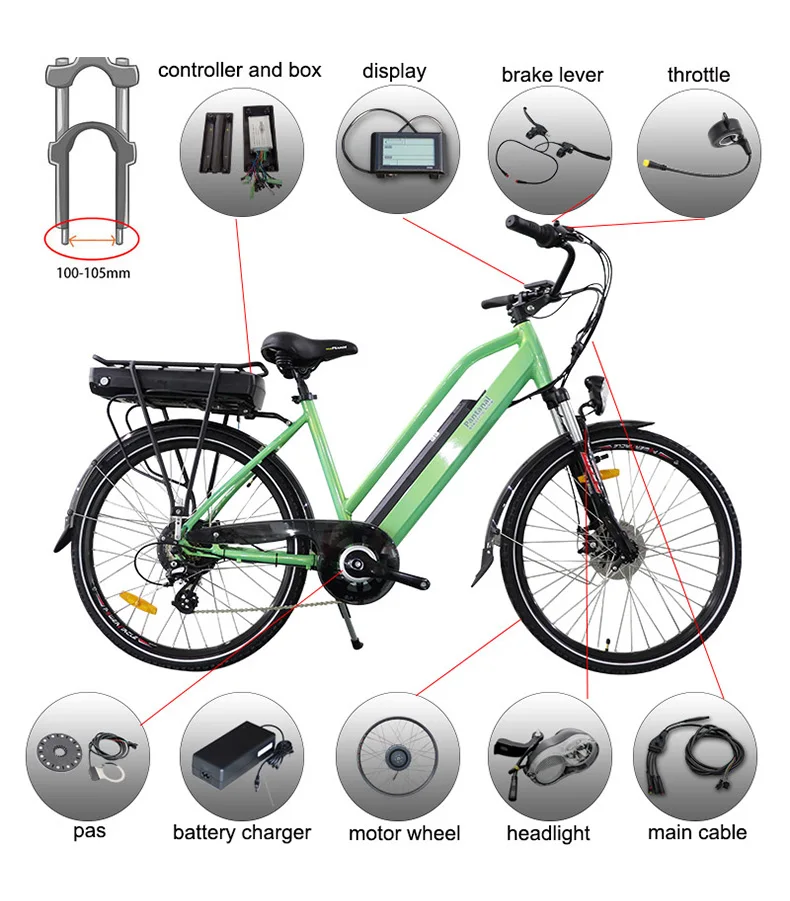Excellent 48V 500W Electric Bicycle Gear Hub Motor Front Wheel Drive Electric Bike Conversion Kit for 20"26"700C Motor Wheel eBike Kit 1 Excellent 48V 500W Electric Bicycle Gear Hub Motor Front Wheel Drive Electric Bike Conversion Kit for 20"26"700C Motor Wheel eBike Kit 1