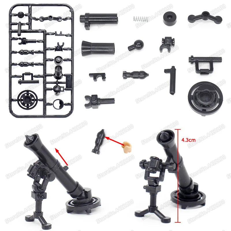 M252 Type Mortar Building Blocks Military German Army Mini Weapons Fight Figures Special Forces Ww2 Moc Child Christmas Gift Toy
M252 Type Mortar Building Blocks Military German Army Mini Weapons Fight Figures Special Forces Ww2 Moc Child Christmas Gift Toy
