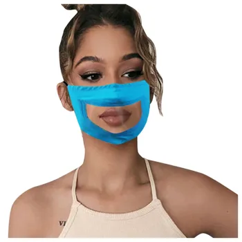 5PCS Adult Masks With Clear Window Visible Expression Face Cover Adjustable Transparent PVC Fabric Mask Mascarilla Reutilizable
5PCS Adult Masks With Clear Window Visible Expression Face Cover Adjustable Transparent PVC Fabric Mask Mascarilla Reutilizable