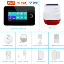 4.3 Inch TFT Screen Alarm WiFi Gsm Security Fingerprint Arming Display Tuya Smart Life Alexa With 433Mhz Motion Sensor Detector
4.3 Inch TFT Screen Alarm WiFi Gsm Security Fingerprint Arming Display Tuya Smart Life Alexa With 433Mhz Motion Sensor Detector
