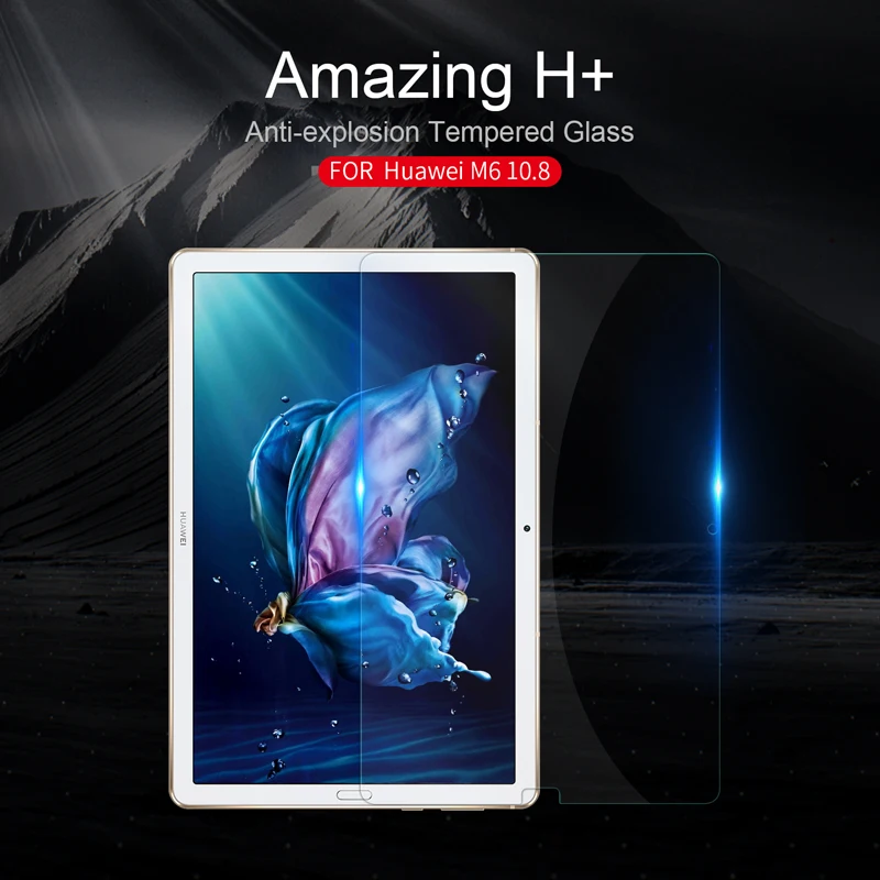 For Huawei MediaPad M6 Pad 10.8 inch 10.8" Tempered Glass Nillkin Amazing H+ Screen Protector 2.5D ARC Curve Protective Film
For Huawei MediaPad M6 Pad 10.8 inch 10.8" Tempered Glass Nillkin Amazing H+ Screen Protector 2.5D ARC Curve Protective Film