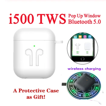 i500 tws in-ear Detection Smart Sensor Wireless Bluetooth Earphones i9000 tws i100000 TWS FOR airpods 2 case with Charging Box
i500 tws in-ear Detection Smart Sensor Wireless Bluetooth Earphones i9000 tws i100000 TWS FOR airpods 2 case with Charging Box