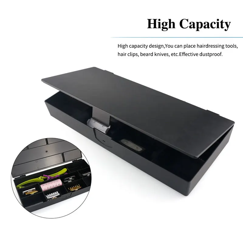 BarberShop High Capacity Multi-function Storage Box Haircut Beard Knife Hair Clips Storage Box Salon Hairdressing Tools
BarberShop High Capacity Multi-function Storage Box Haircut Beard Knife Hair Clips Storage Box Salon Hairdressing Tools