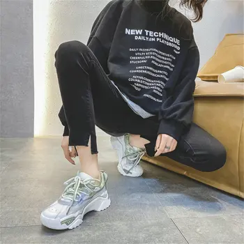 Spring casual sports shoes for women wild breathable comfortable thick bottom running shoes for women zapatos de mujer ZP-231
Spring casual sports shoes for women wild breathable comfortable thick bottom running shoes for women zapatos de mujer ZP-231