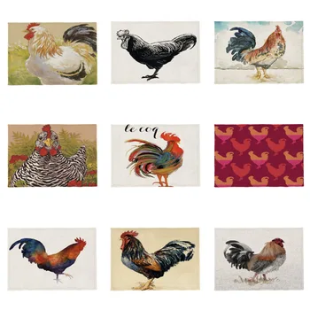 Furry And Cute Placemat Colored Plymouth Rock Chicken Bantam Text Decoration Tablecloth Home 42 * 32Cm Polyester Linen Cover
Furry And Cute Placemat Colored Plymouth Rock Chicken Bantam Text Decoration Tablecloth Home 42 * 32Cm Polyester Linen Cover