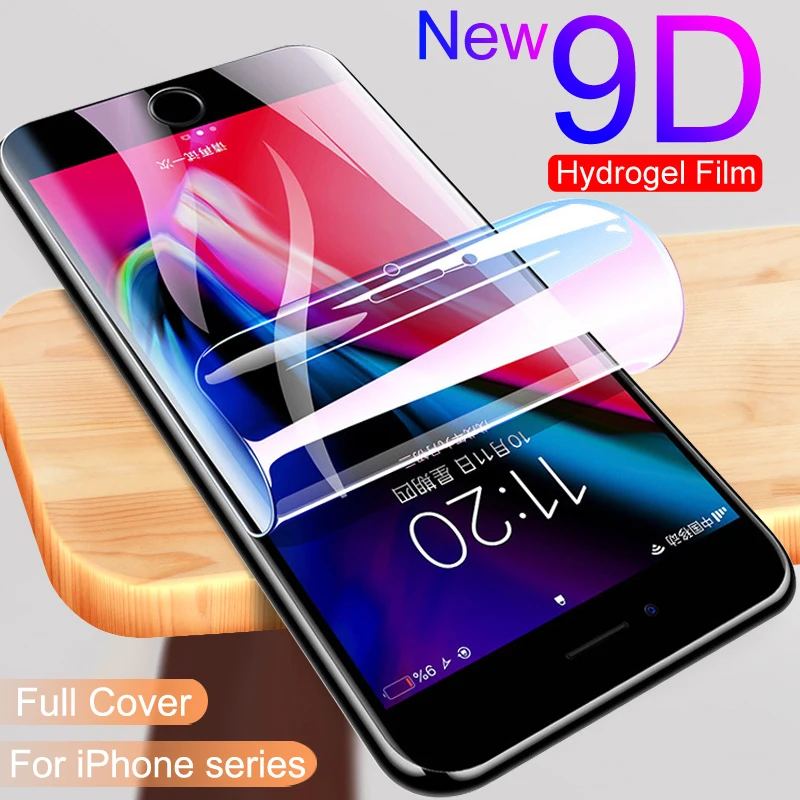 9D Hydrogel Film On The For iPhone 7 8 Plus 6 6s Plus Screen Protector For iPhone X XS XR XS Max 11 Pro Max Soft Protective Film
9D Hydrogel Film On The For iPhone 7 8 Plus 6 6s Plus Screen Protector For iPhone X XS XR XS Max 11 Pro Max Soft Protective Film