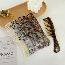 New Tortoise Wide Tooth Comb Hair Detangling Comb Cellulose Large Comb Barber Detangler Comb Styling Comb For Curly Hair Long
New Tortoise Wide Tooth Comb Hair Detangling Comb Cellulose Large Comb Barber Detangler Comb Styling Comb For Curly Hair Long
