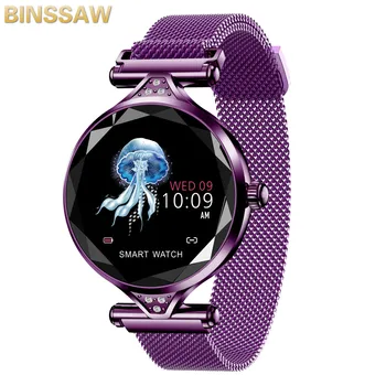 BINSSAW Women Fashion Smart Watch 2020 Blood Pressure Heart Rate Sleep Monitor Pedometer luxury ladies Smartwatch Gift for Girl
BINSSAW Women Fashion Smart Watch 2020 Blood Pressure Heart Rate Sleep Monitor Pedometer luxury ladies Smartwatch Gift for Girl