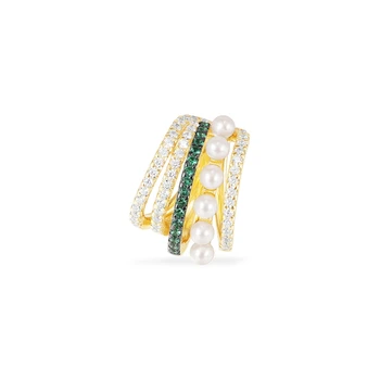 One 925 Sterling Silver Pearl Cuff Clip Earrings Paved Green Zirconia Geometric Multicircle Round Clip Ear Women Wedding Jewelry
One 925 Sterling Silver Pearl Cuff Clip Earrings Paved Green Zirconia Geometric Multicircle Round Clip Ear Women Wedding Jewelry