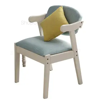 Nordic Solid Wood Desk, Chair, Household Simple Back Stool, Student Learning Writing Chair, Single Study Cloth Computer Chair
Nordic Solid Wood Desk, Chair, Household Simple Back Stool, Student Learning Writing Chair, Single Study Cloth Computer Chair