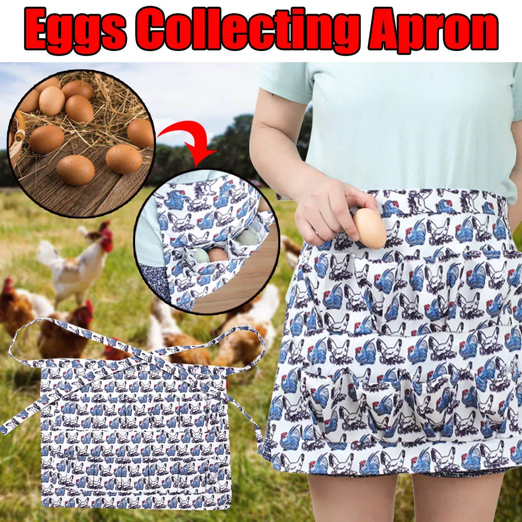 Eggs Collecting Gathering Holding Apron for Housewife Kitchen Home Workwear Kitchen Restaurant Cooking Bib Aprons with Pocket
Eggs Collecting Gathering Holding Apron for Housewife Kitchen Home Workwear Kitchen Restaurant Cooking Bib Aprons with Pocket