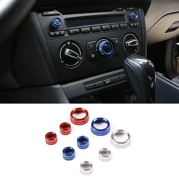 3pcs Button Audio Stereo Volume Control Knob Ring Cover Decorative Car Accessories For BMW X1 E84 2013-2015 Car Styling
3pcs Button Audio Stereo Volume Control Knob Ring Cover Decorative Car Accessories For BMW X1 E84 2013-2015 Car Styling