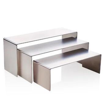 3PCS/Set Matte Surface Stainless Steel Inverted U Shoes Display Shelf, High and Low Three Window Display Stand Racks
3PCS/Set Matte Surface Stainless Steel Inverted U Shoes Display Shelf, High and Low Three Window Display Stand Racks