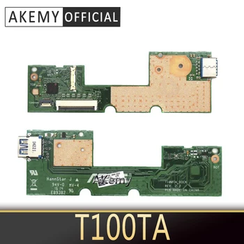 Akemy Original Audio Digital Sound Card Jack Board For Asus T100TAF T100T USB Connector Port Board Without hard disk port
Akemy Original Audio Digital Sound Card Jack Board For Asus T100TAF T100T USB Connector Port Board Without hard disk port
