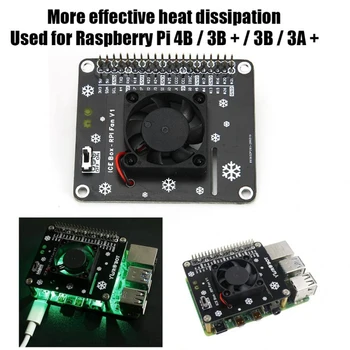 DC 5V Cooling Fan LED Light Computer Accessories for Raspberry Pi 4B Compatible with 3B + GPIO Expansion Board
DC 5V Cooling Fan LED Light Computer Accessories for Raspberry Pi 4B Compatible with 3B + GPIO Expansion Board