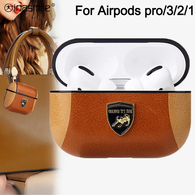 Gorgeous Leather Case for Apple Air pods Pro Protector Case For Apple Airpods Pro correa For Airpods Pro 3 2 1 Shockproof Cover
Gorgeous Leather Case for Apple Air pods Pro Protector Case For Apple Airpods Pro correa For Airpods Pro 3 2 1 Shockproof Cover
