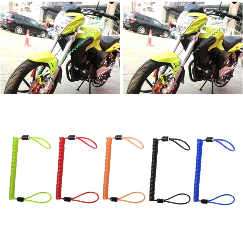 Motorcycle Alarm Disc Lock Security Spring Reminder Cable 150cm Bike Scooter Bicycles Theft Protection Motorcycle Accessories
Motorcycle Alarm Disc Lock Security Spring Reminder Cable 150cm Bike Scooter Bicycles Theft Protection Motorcycle Accessories