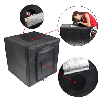 Multifunctional 0.8m LED Light Soft Box Set Portable Photo Lighting Modifier Photography Accessory Softbox with 3 Backdrops
Multifunctional 0.8m LED Light Soft Box Set Portable Photo Lighting Modifier Photography Accessory Softbox with 3 Backdrops