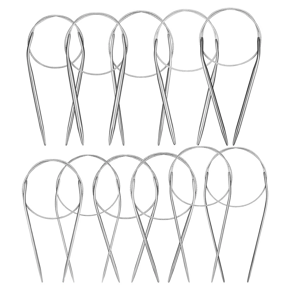 1PC Circular Knitting Needles Stainless Steel Single Point Straight Knitting Needles Crochet Needles Yarn Needles DIY Weaving
1PC Circular Knitting Needles Stainless Steel Single Point Straight Knitting Needles Crochet Needles Yarn Needles DIY Weaving