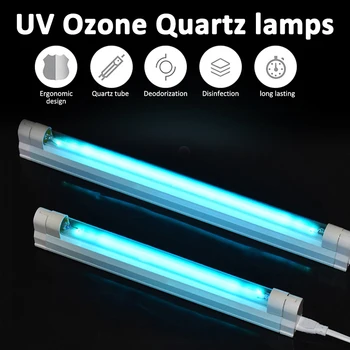 UV Ultraviolet LED Lamp UVC Quartz Germicidal Sterilizer Bulb linear Light Ozone Generator 6W 8W Disinfection Deodor Bar
UV Ultraviolet LED Lamp UVC Quartz Germicidal Sterilizer Bulb linear Light Ozone Generator 6W 8W Disinfection Deodor Bar