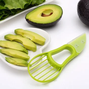 Avocado Knife Plastic Special Fruit Cutter Fruit Separation Three-In-One Multi-Function Spoon Scoop