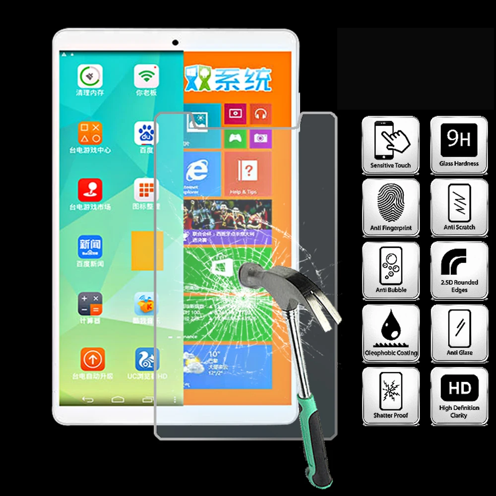 For Teclast X80h - Tablet Tempered Glass Screen Protector Cover Anti Fingerprint High Quality Screen Film
For Teclast X80h - Tablet Tempered Glass Screen Protector Cover Anti Fingerprint High Quality Screen Film