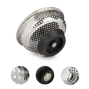 2x Kitchen Waste Stainless Steel Sink Strainer Plug Drain Stopper Basket Anti blocking tools
2x Kitchen Waste Stainless Steel Sink Strainer Plug Drain Stopper Basket Anti blocking tools