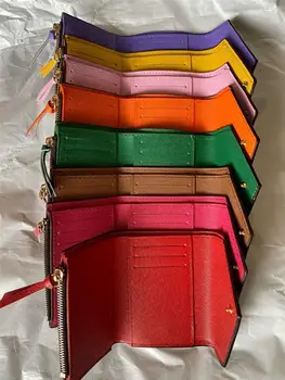 Luxury Designer Women Short Wallet Envolop Louie Zippy Coin Purse Vuiton Branded Genuine Leather Lining AAA high quality 
Luxury Designer Women Short Wallet Envolop Louie Zippy Coin Purse Vuiton Branded Genuine Leather Lining AAA high quality