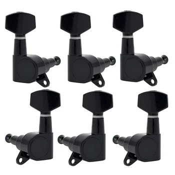 Guitar Sealed Small Peg Tuning Pegs Tuners Machine Heads For Acoustic Electric Guitar Guitar Parts( Black 3R3L)-ABLD
Guitar Sealed Small Peg Tuning Pegs Tuners Machine Heads For Acoustic Electric Guitar Guitar Parts( Black 3R3L)-ABLD