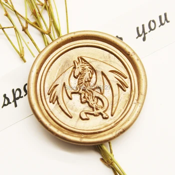 Custom design Bone Dragon Wax Seal stamp invitation wax seal stamp wedding stamp gift wrapping wax seals
Custom design Bone Dragon Wax Seal stamp invitation wax seal stamp wedding stamp gift wrapping wax seals