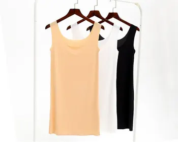 HOT 2019 female seamless nightwear Women's U-Neck Long Underdress Sleeveless ladies full slips Sexy Sleepwear
HOT 2019 female seamless nightwear Women's U-Neck Long Underdress Sleeveless ladies full slips Sexy Sleepwear